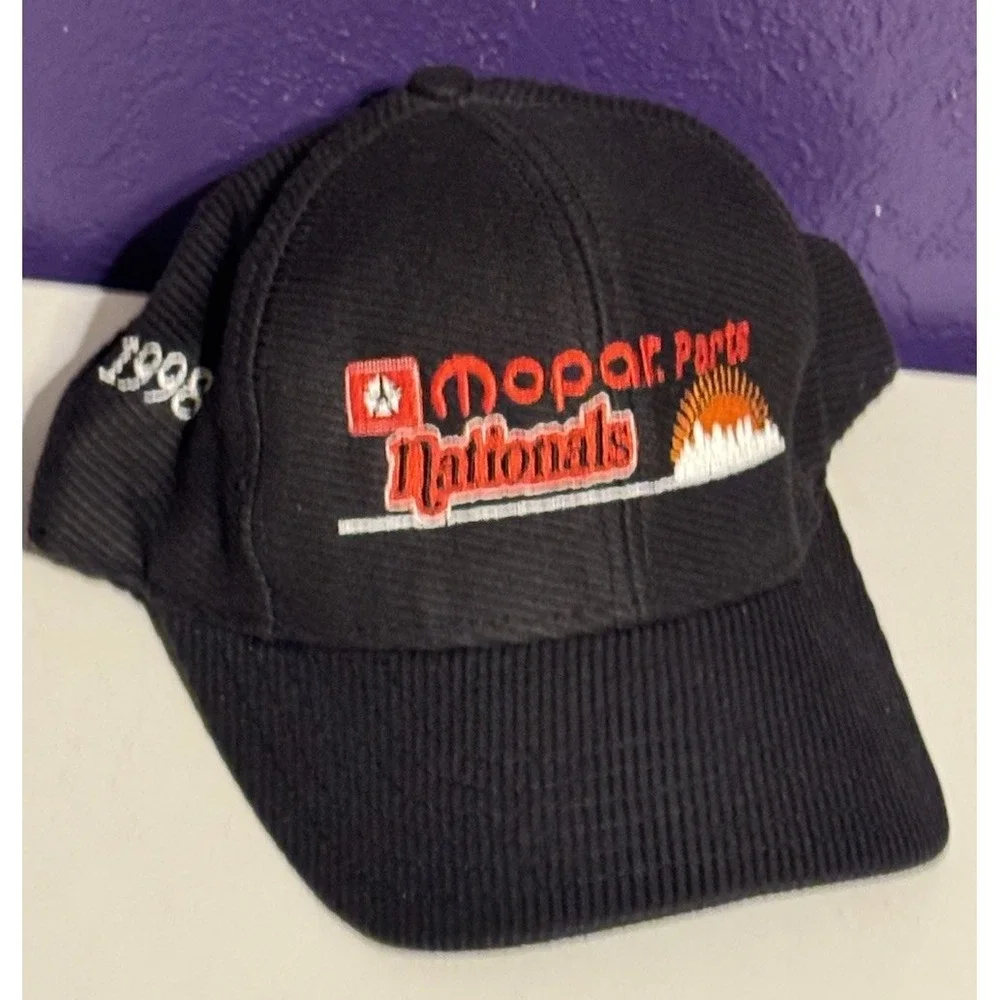 VINTAGE 1998 MOPAR NATIONALS NHRA RACEWAY PARK ENGLISHTOWN NJ SNAPBACK HAT RARE